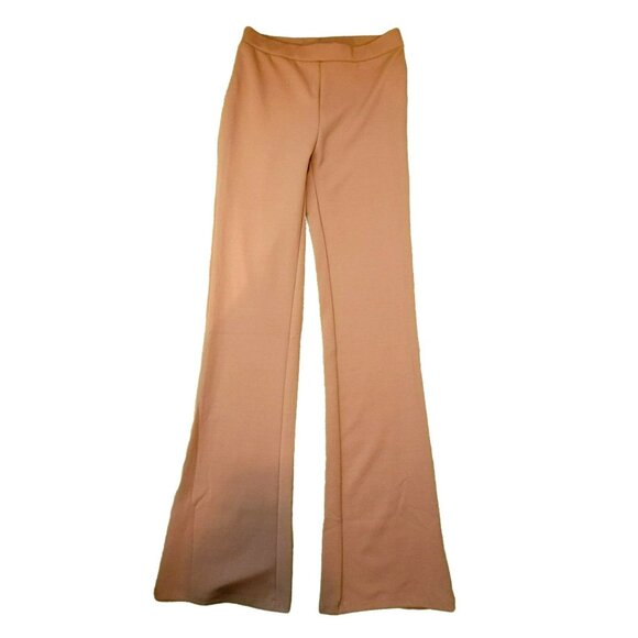 Cotton On Flare Pants Womans Pull On Cocoa Bean Brown Tall Size Small JJ1538 - Picture 4 of 12